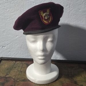 Vintage U.S. Army 4th Air Defense Artillery Regiment Beret